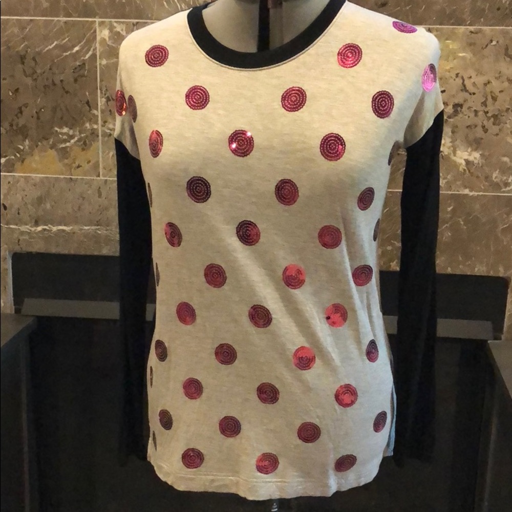 Kensie Long Sleeve Top Medium